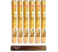 Incense Sticks | Krishan Sticks,120 Stick | Insence : Lemon, Alovera, Greenapple, Yoga, Buddha Suitable for Long Lasing Meditation with Sticks Holder (Buddha)