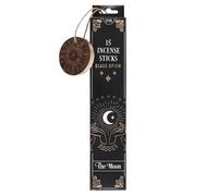 Incense Sticks | The Moon Black Opium Tarot | Box of 15 | Black | 45 g