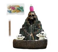 Incense Waterfall Burner, Aesthetic Scary Halloween Meditation Yoga