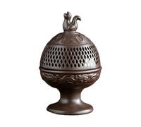 Incense Waterfall Creative Ceramic Zen Incense Burner Household Incense Sandalwood Tea Ceremony Agarwood Incense Burner Ornaments Backflow Incense Burner(B)