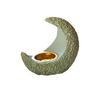 Incenses Burners Resin Build For Enhances Ambiances Meditations Relaxation Moon Shape For Home Space Decorations Moon Incenses Burners