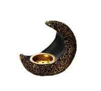 Incenses Burners Resin Build For Enhances Ambiances Meditations Relaxation Moon Shape For Home Space Decorations Moon Incenses Burners
