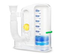 Incentive Spirometer Adult, Lung Exerciser Device, Breathing Trainer - 6000ML Inhale Volume Measurement, Equipped with Ball Flow Rate Indicator & Scale Indicator