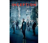 Inception (2010) V7 Movie Poster Framed or Unframed Glossy Poster (A4 - 210 × 297 mm Unframed)