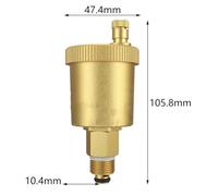 Inch Automatic Air Vent Valve, Automatic Air with Inch and size 80 * 50 * 50 mm LONG LASTING CONSTRUCTION Made from brass minimizing the need for frequent replacements