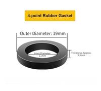 Inch Faucet Water Filter Mesh Gasket Washer with Inch and Faucet Crafted from Silicone and Rubber Durability in Moist Conditions Suitable for Daily Operations with Simple (C)