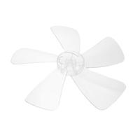 Inch Floor Fan Blade Replacement 5-blade Plastic with 0.3 Bore for Pedestal | Wear-resistant Finish with Advanced Scratch Protection, Quick Replacement Design, Fits Table and Ceiling Fans