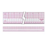 HAND B95 Flexible Grader Ruler - 18 Inch 45 cm - Metric & Imperial
