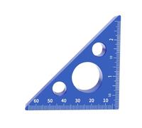 Inch Metric Triangular Ruler 45/90 Degree Angles Ruler For Carpenter Layout Square Measurement Tool Woodworking Square Carpentry Measuring Tool