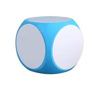 Inch Multipurpose White Boards Dice Cube Educational Write on Wipe Off Block Dice