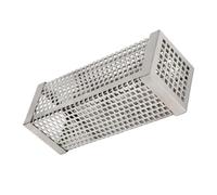 Inch Stainless Steel Smoker Mesh Tube for Cold Hot Smoking | Stable Non Rolling Design, for Wood Pellets and Electric Grills, Backyard Barbecue Use