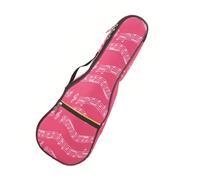 Inch Ukulele Bag with Adjustable Strap Oxford Cloth Protective Case | Special Neck Slot, Integrated Zipper Closure, Waterproof Design, Breathable Thick Padding, for Concerts and School