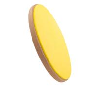 Inch Yellow Drum Practice Pad Quiet Drumming Trainer