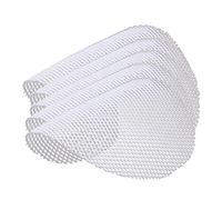 Inchant Silicone Steamer Mat Pad, Reusable Non-Stick Steamer Mesh, Round Dumplings Mat for Steaming Basket, Cooking, Vegetables, Rice, Dim Sum,Pack of 5