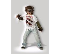 Incharacter Werewolf Moon Monster Creepy Child Boys Halloween Costume 17015