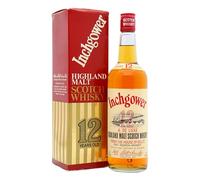 Inchgower - 12 year old De Luxe Highland Malt Scotch Whisky 26 2/3 Fl. Ozs 40% ABV (1970's Bottling)