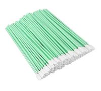 INCHOO 100pc 6.3" Double Layer Polyester Cleaning Swab Sticks for Solvent Format Inkjet Printer Roland Optical Equipment