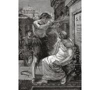 Incident in William ShakespeareÔøΩs play Julius Caesar. Caesar refuses the crown offered to him by Mark Antony. After a 19th century work by English artist Edward Brewtnall. Poster Print by Ken Welsh