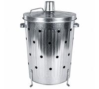 Incinerator 75L Galvanized Fire Pit Burner Patio Stove
