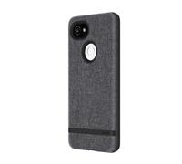 Incipio Carnaby Google Pixel 2 XL Case [Esquire Series] with Co-Molded Design and Ultra-Soft Cotton Finish for Google Pixel 2 XL - Gray