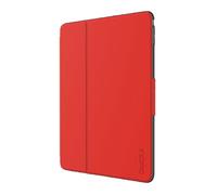 Incipio Clarion Clear Black Protective Folio Case for iPad Air 2 Red
