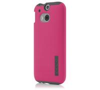 Incipio DualPro Case for HTC One (M8) - Carrying Case - Retail Packaging - Pink/Gray
