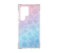 Incipio Forme Protective Android Phone Case for Samsung Galaxy S24 Ultra - Clear, Aesthetic Samsung Galaxy Phone Case with Dual-Layer One-Piece Construction - Eternal Spring Multicolor