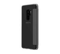 Incipio NGP Translucent Protective Folio Wallet Case for Samsung Galaxy S9 Plus - Clear/Grey