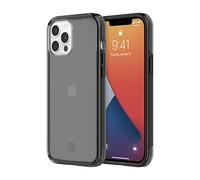 Incipio Slim Case Compatible with iPhone 12 Pro Max (6.7 Inches) [4.25 m Dropproof I Qi Compatible Cover I Extremely Robust Mobile Phone Case I Shock-Absorbing Case] Transparent/Black