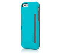 Incipio Stowaway Case with Kickstand for iPhone 6/6s- Cyan/Charcoal