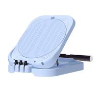 Incline Board, Folding Calf Stretcher Wedge, 9-Level Adjustable Footrest Platforms, Non-Slip Stretching Part, Healthy Lifestyle Giving, ABS Material, 10.87x16.93x3.15in