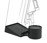 Incline Stand with Dosing Cup Stand Compatible with Eureka Mignon Espresso Coffee Grinder Durable Tilted Angled Base Accessories Parts Low Retention Single Dose Kit