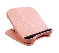 Incline Stretch Trainer with Textured Grip Top and Heel, B | Adjustable Incline with Front Foot Stop and Anti Slip Grip Top for Home Warmups and Flexibility Routines