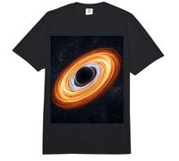 Inclined Accretion Disk Black Hole Astrophysics Concept Comfort Colors Adult Heavyweight T-Shirt