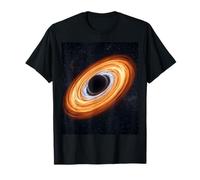 Inclined Accretion Disk Black Hole Astrophysics Concept T-Shirt