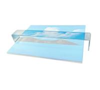 Inclined Bridge, Tilted Painting Bridges Handrest, Adjustable Acrylic Transparent Arm Support Supplies For Painter, Students, Teacher, Drawer