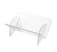 Inclined Mouth Book Stand File Rack Desktop Reading Bookshelf Folder Desk Storage Box Shelf C