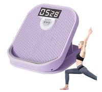 Inclined panel for calf stretch, ankle reinforcement - tilt card for calf stretcher - 16 levels of adjustable stretching inclined pedal, foot mobility trainer