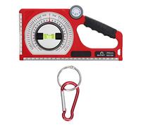 Inclinometer Angle Finder Meter Gauge Magnetic Protractor ABS with Bubble Level Tool for Civil Engineering Architectural Engineering