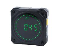Inclinometer with Base and High Resolution Display for Professional Use in Engineering and Woodworking Applications Four Side Protractors for Metal Fronts