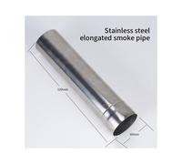 (Include Extended Pipe) Tent Stove Jack Fire Resistant Pipe Vent Accessory Fire Stove Pipe Road Anti-scalding Protection Ring Camping Accesorios