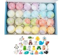 Includes 24 Animal Themed Surprise Bath Fiji and internal toys, a | Produces rich bubbles and stimulating toys that are perfect for bathing baby Perfect for your child's bath time engagement