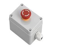 Includes push-button switch box, emergency stop/start switch, alarm, and self-locking motor control box.(Black)