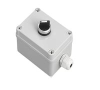 Includes push-button switch box, emergency stop/start switch, alarm, and self-locking motor control box.(Brown)