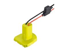 Includes wire from power wheel adapter for power wheel compatible with 7.2-20V lithium battery