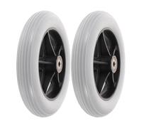 Inclusion Day Tribute Replacement Front Wheel 2Pcs Polyurethane Wheelchair