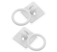 Inclusion Day Tribute Self Adhesive Accessibility Ring 2Pcs White Plastic