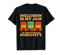 Inclusion is My Jam Funny Teacher Learning Back to School T-Shirt