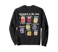 Inclusion Is My Jam Special Education Teacher Autism Support Sweatshirt