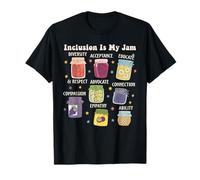 Inclusion is My Jam Special Education Teacher Autism Support T-Shirt